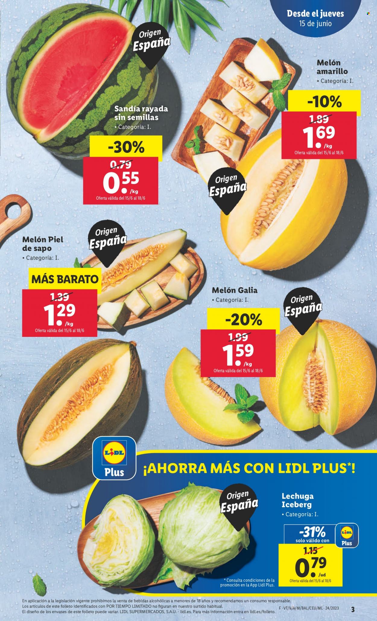 Folleto Lidl - 15/06/23 - 21/06/23. Página 3