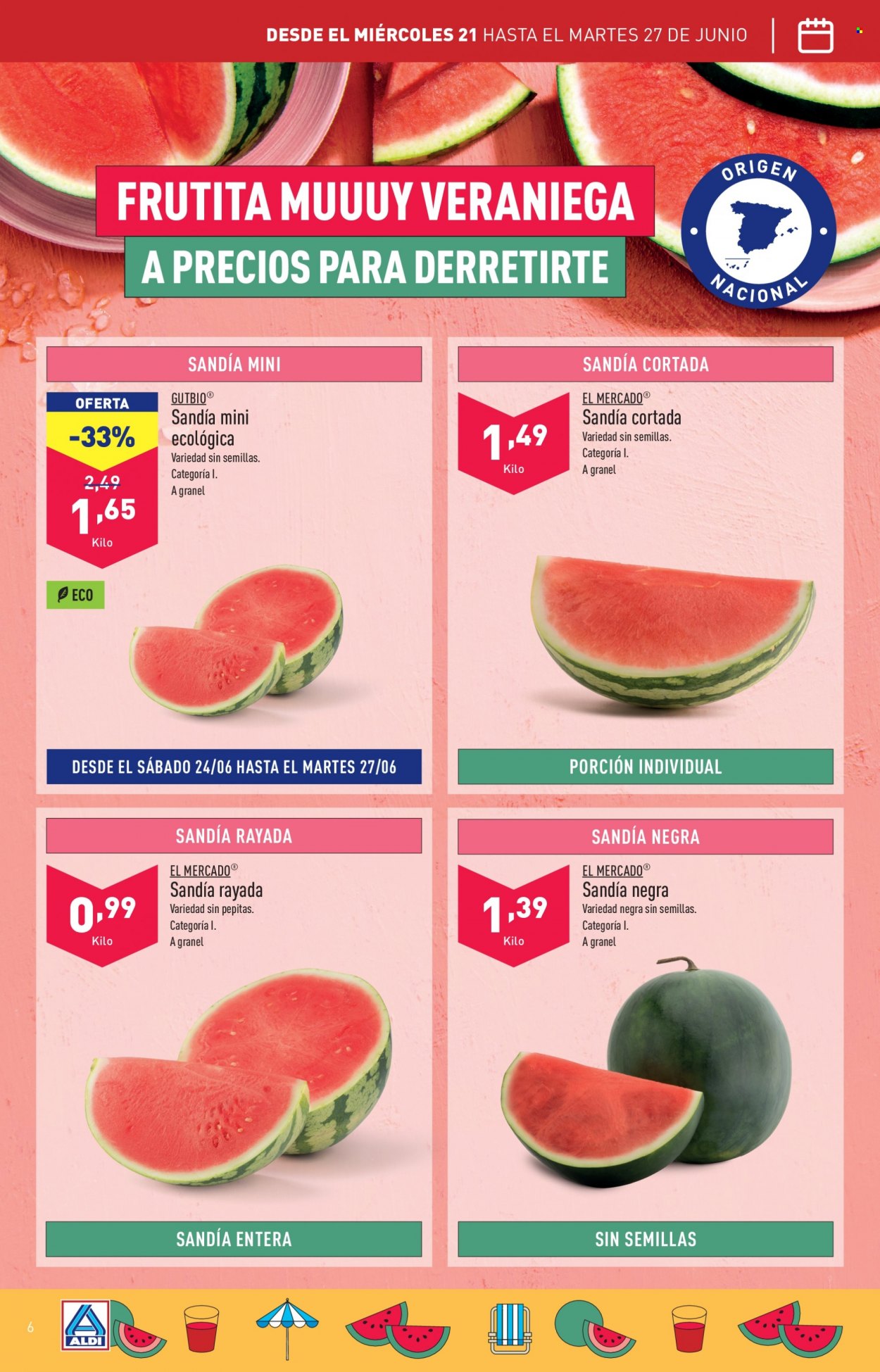 Folleto Aldi - 21/06/23 - 27/06/23. Página 6