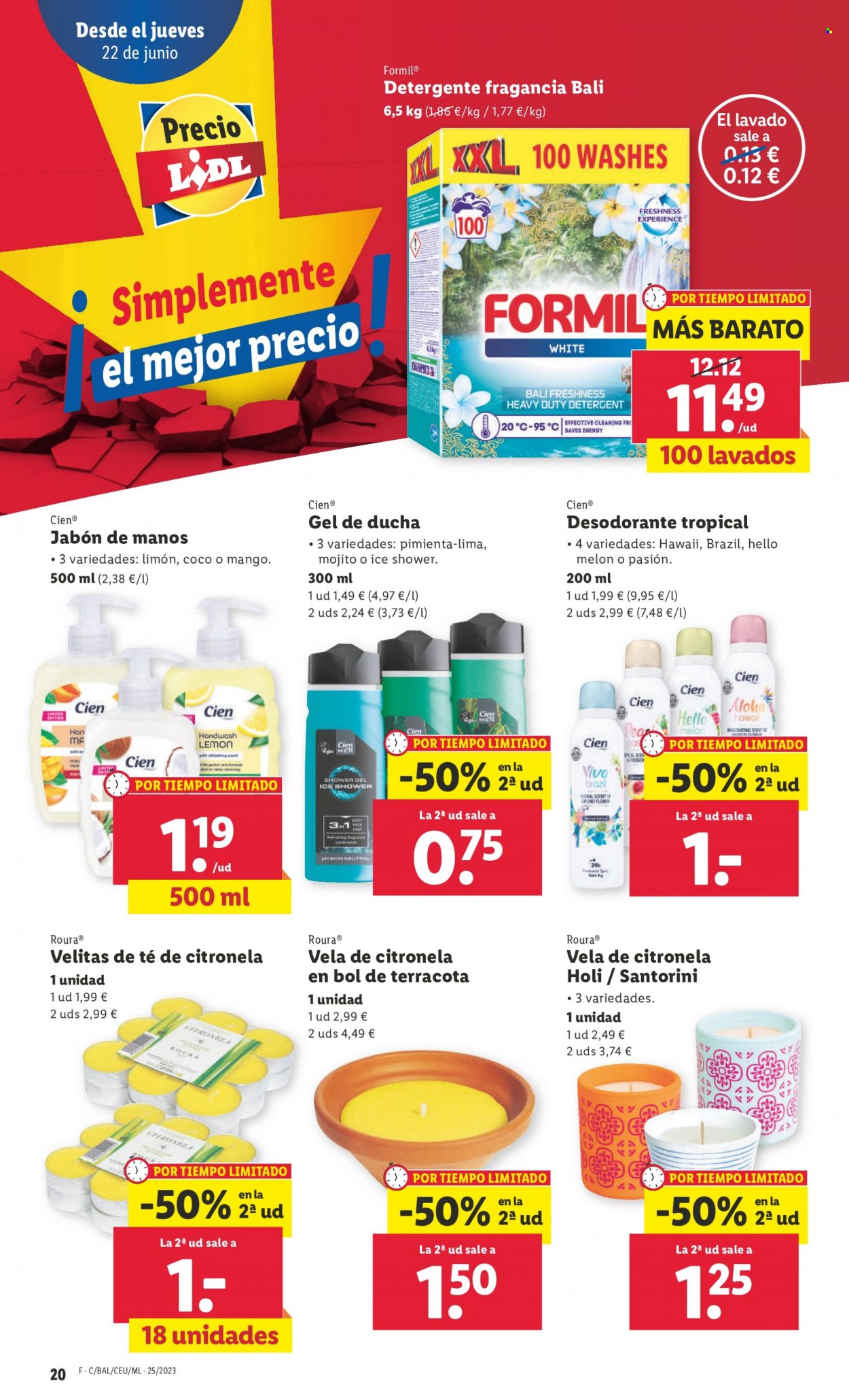 Folleto Lidl - 22/06/23 - 28/06/23. Página 20