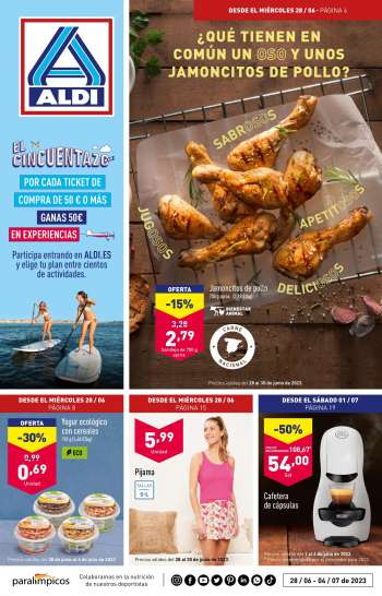 Folleto actual Aldi - 28/06/23 - 04/07/23.