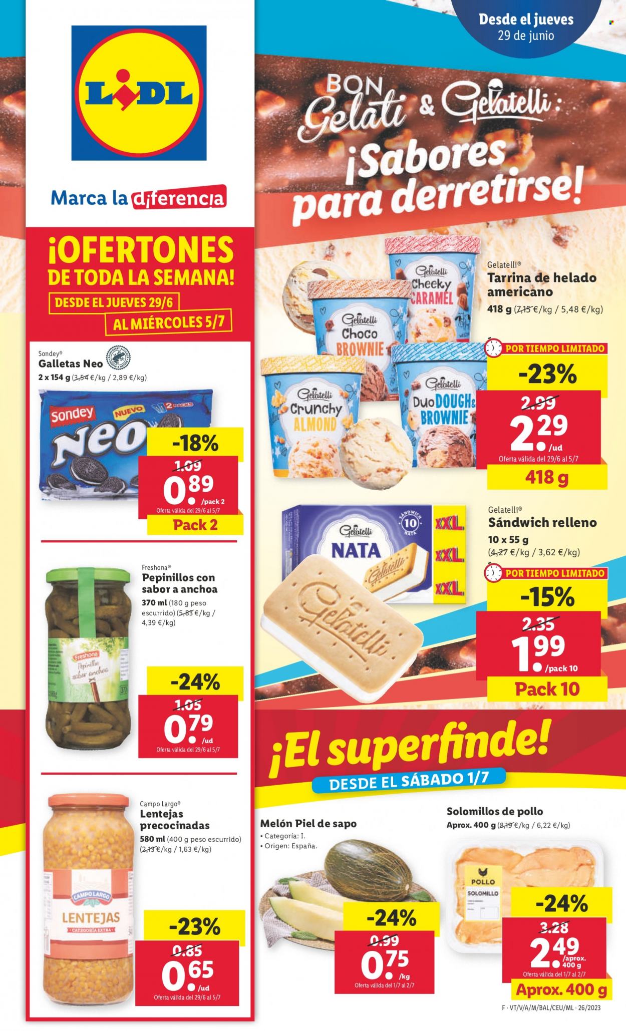 Folleto Lidl - 29/06/23 - 06/07/23. Página 1