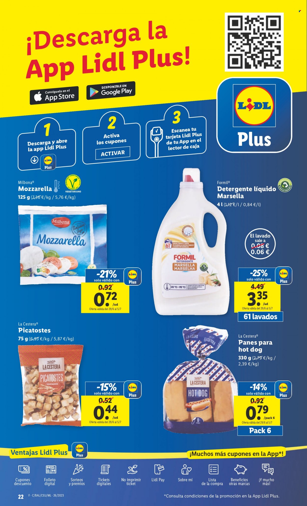 Folleto Lidl - 29/06/23 - 06/07/23. Página 22