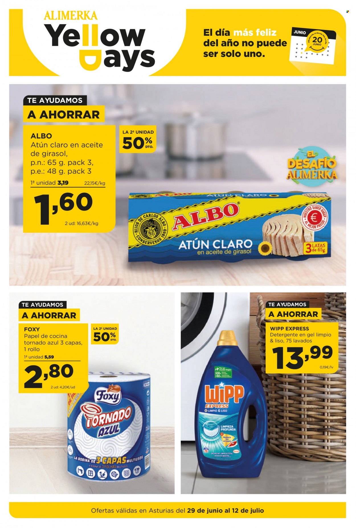 Folleto Alimerka - 29/06/23 - 12/07/23. Página 1