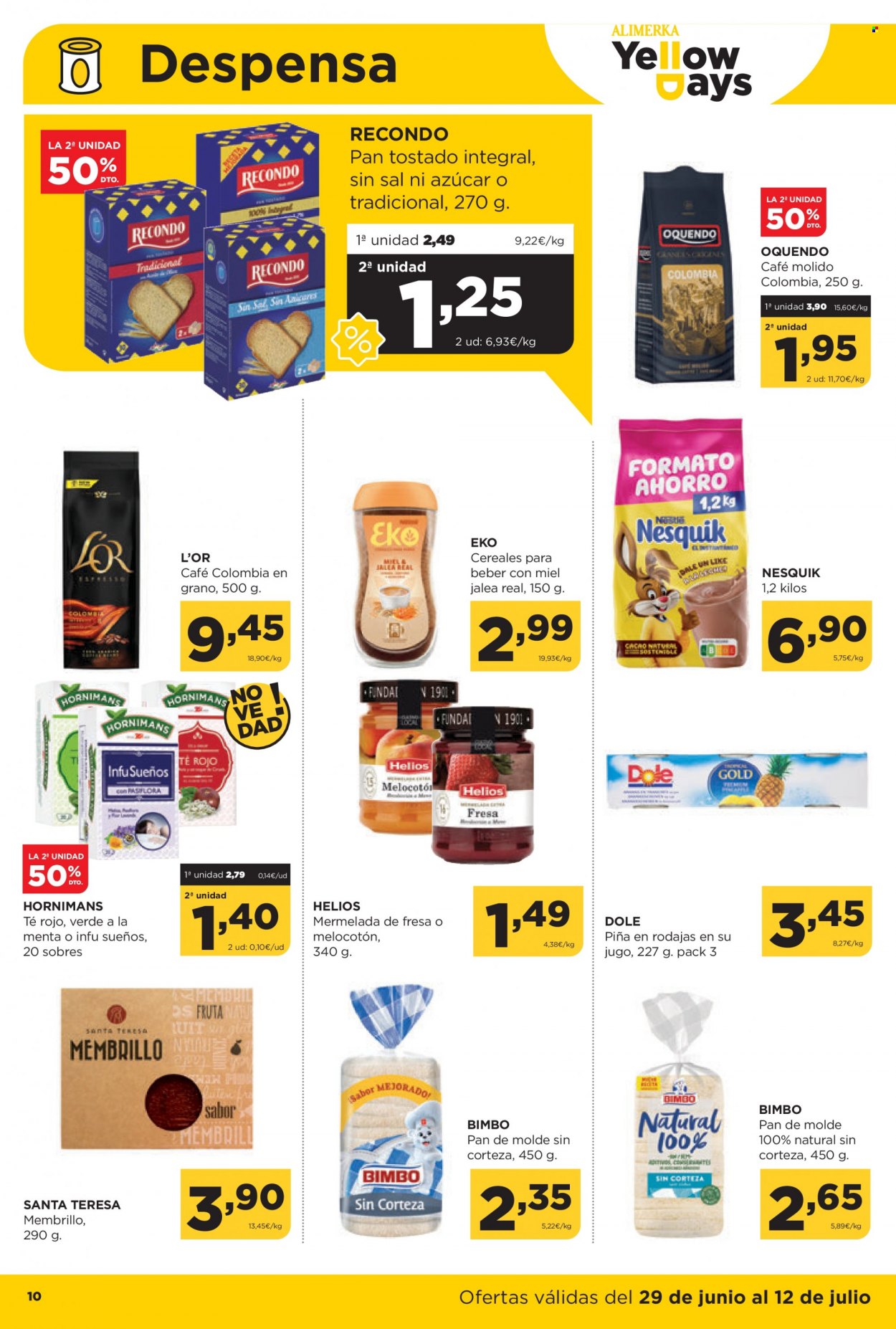 Folleto Alimerka - 29/06/23 - 12/07/23. Página 10
