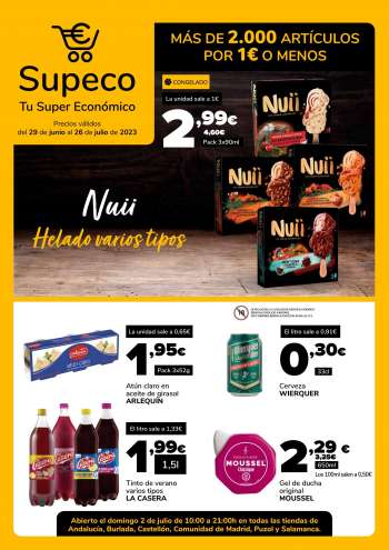 Folleto actual Supeco - 29/06/23 - 26/07/23.