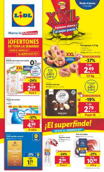 Folleto actual Lidl - 06/07/23 - 13/07/23.
