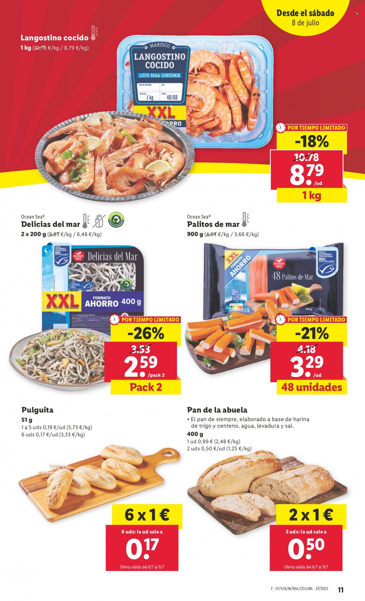 Folleto Lidl - 06/07/23 - 13/07/23. Página 11