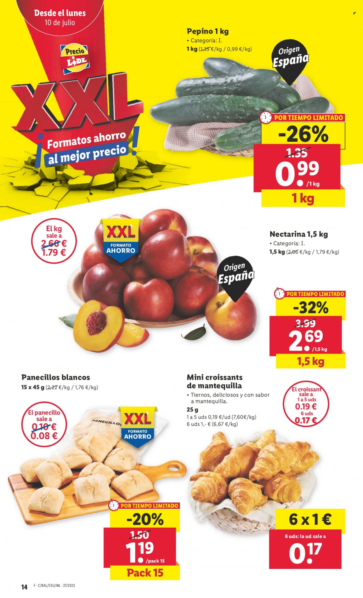 Folleto Lidl - 06/07/23 - 13/07/23. Página 14