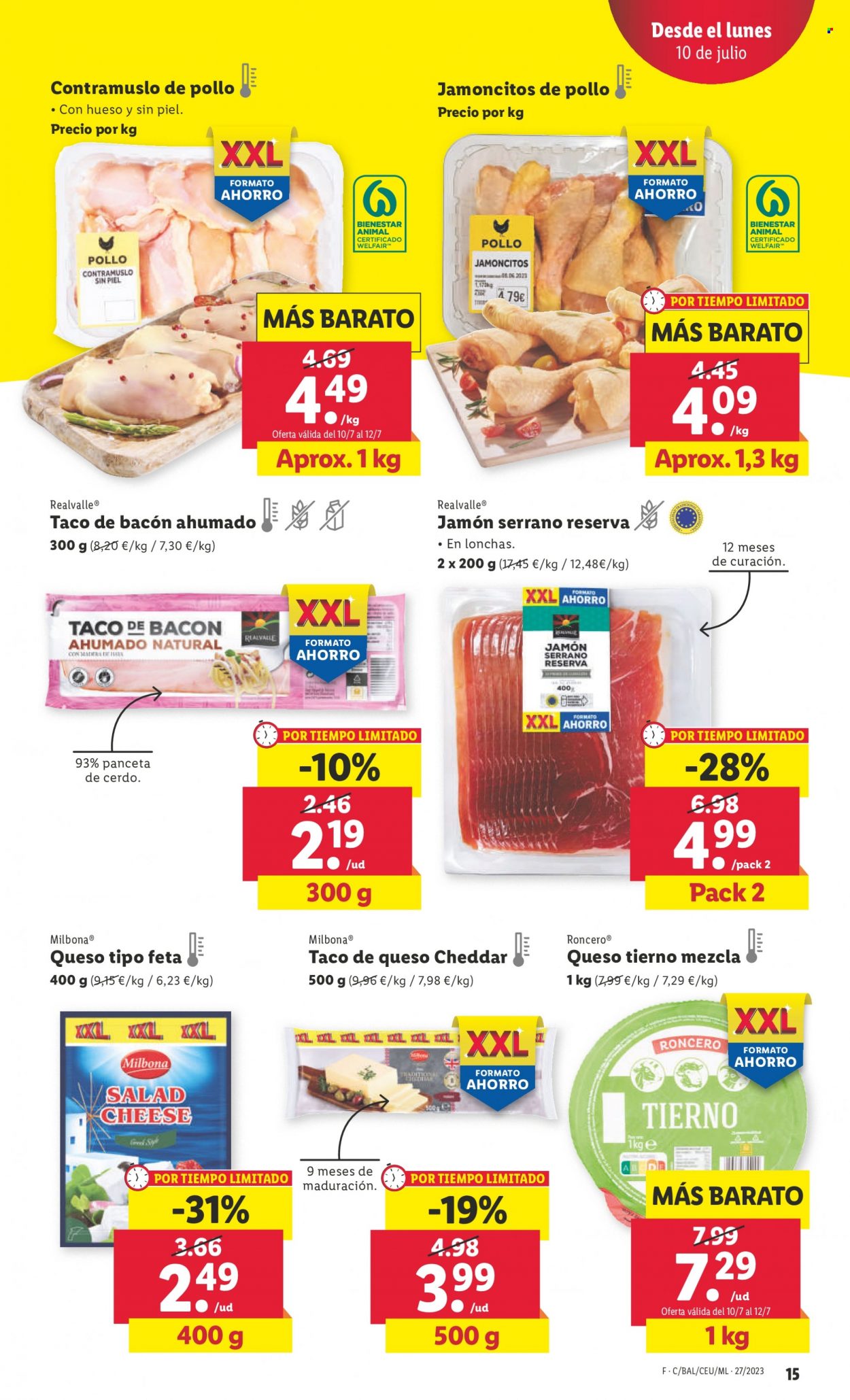 Folleto Lidl - 06/07/23 - 13/07/23. Página 15