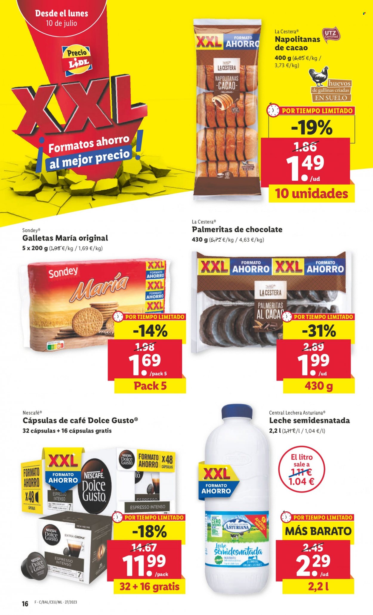 Folleto Lidl - 06/07/23 - 13/07/23. Página 16