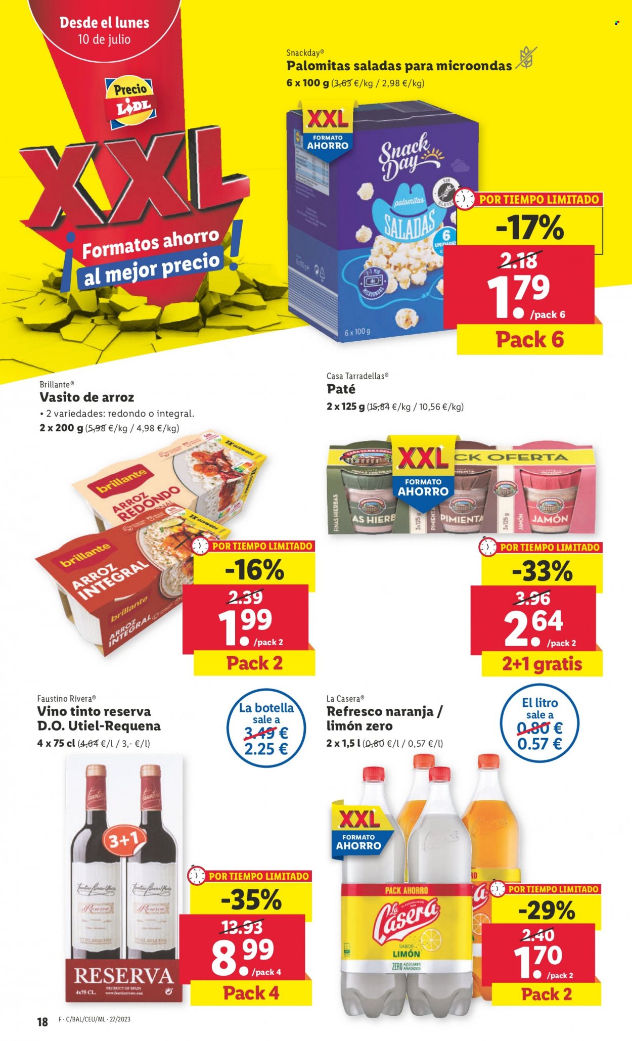 Folleto Lidl - 06/07/23 - 13/07/23. Página 18