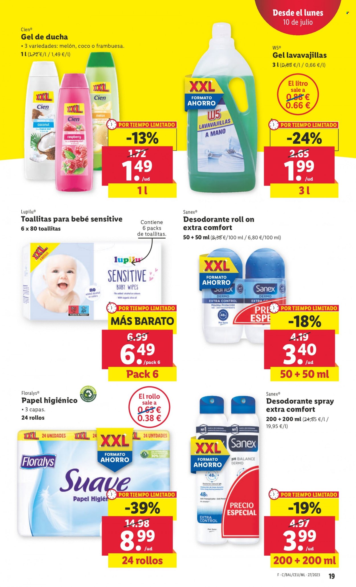 Folleto Lidl - 06/07/23 - 13/07/23. Página 19