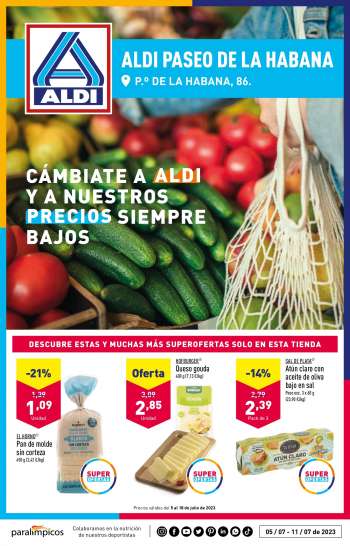 Folleto actual Aldi - 05/07/23 - 11/07/23.