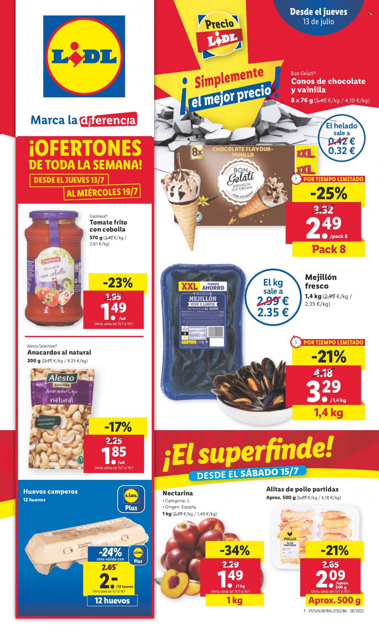 Folleto Lidl - 13/07/23 - 19/07/23. Página 1