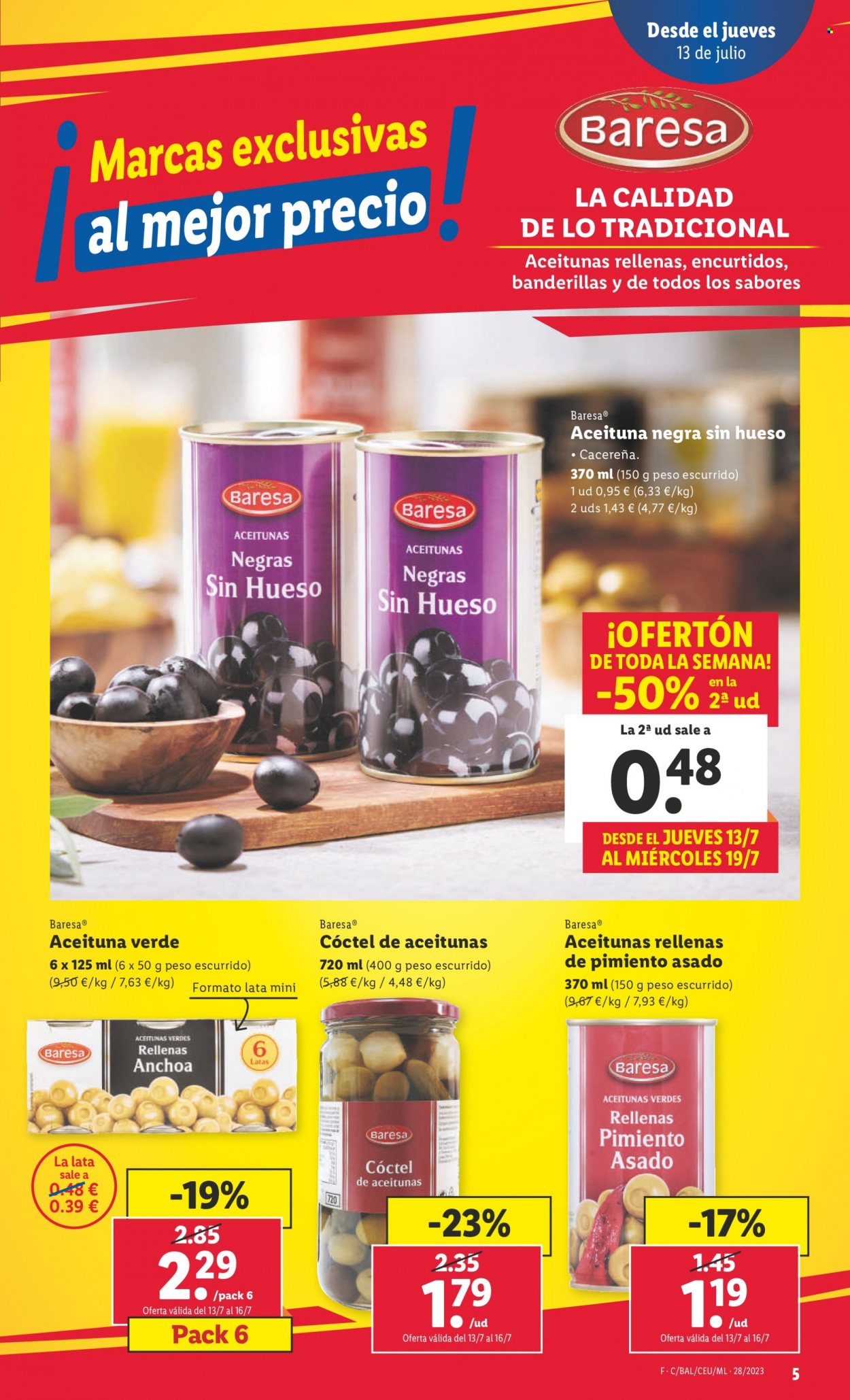 Folleto Lidl - 13/07/23 - 19/07/23. Página 5