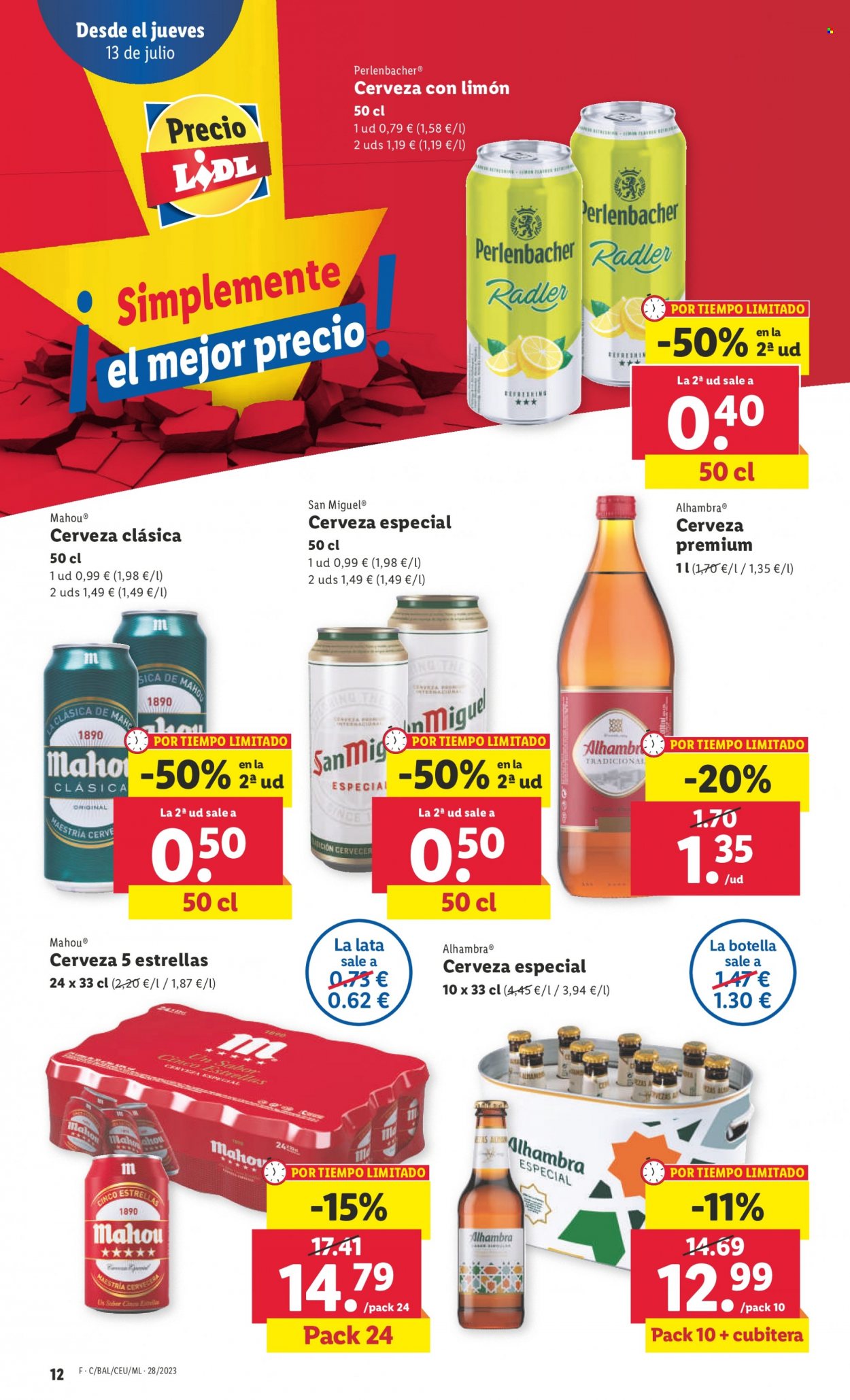 Folleto Lidl - 13/07/23 - 19/07/23. Página 12