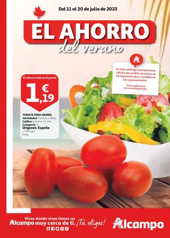 Folleto actual Alcampo - 11/07/23 - 20/07/23.