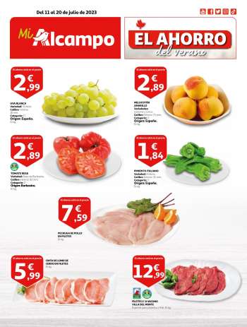Folleto actual Alcampo - 11/07/23 - 20/07/23.