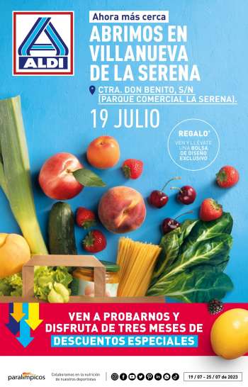 Folleto actual Aldi - 19/07/23 - 25/07/23.