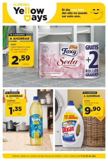 Folleto actual Alimerka - 13/07/23 - 26/07/23.