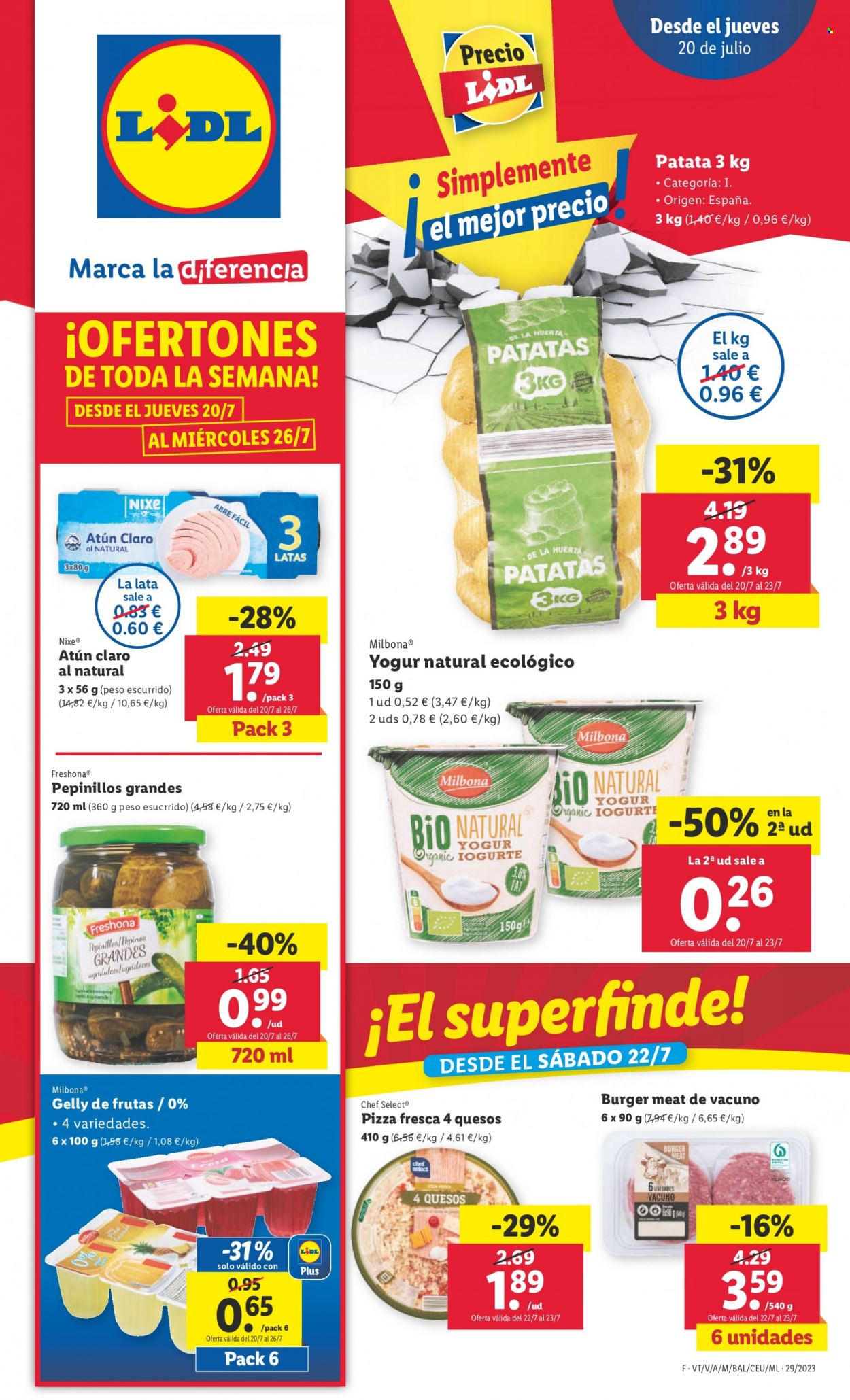 Folleto Lidl - 20/07/23 - 26/07/23. Página 1