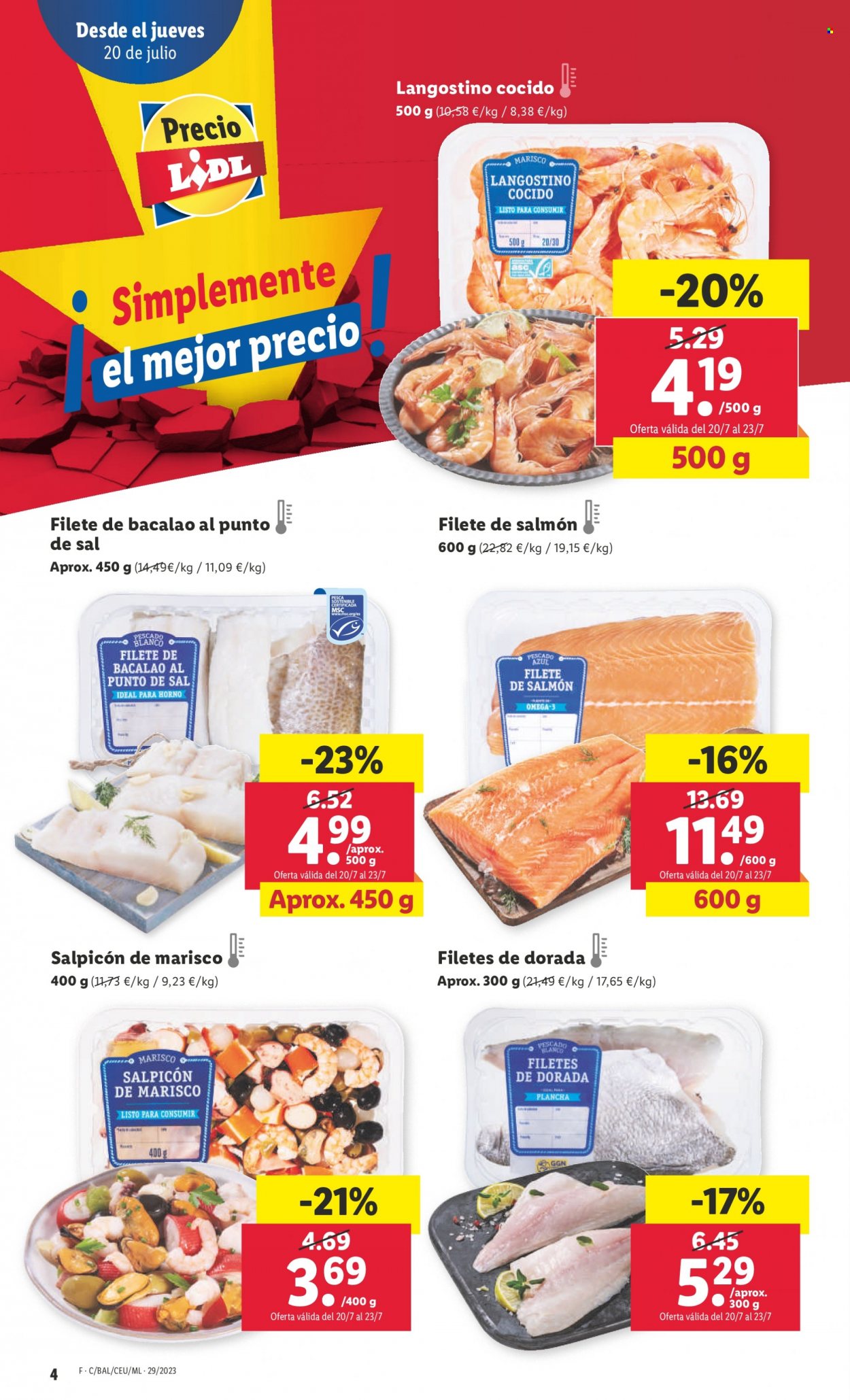 Folleto Lidl - 20/07/23 - 26/07/23. Página 4