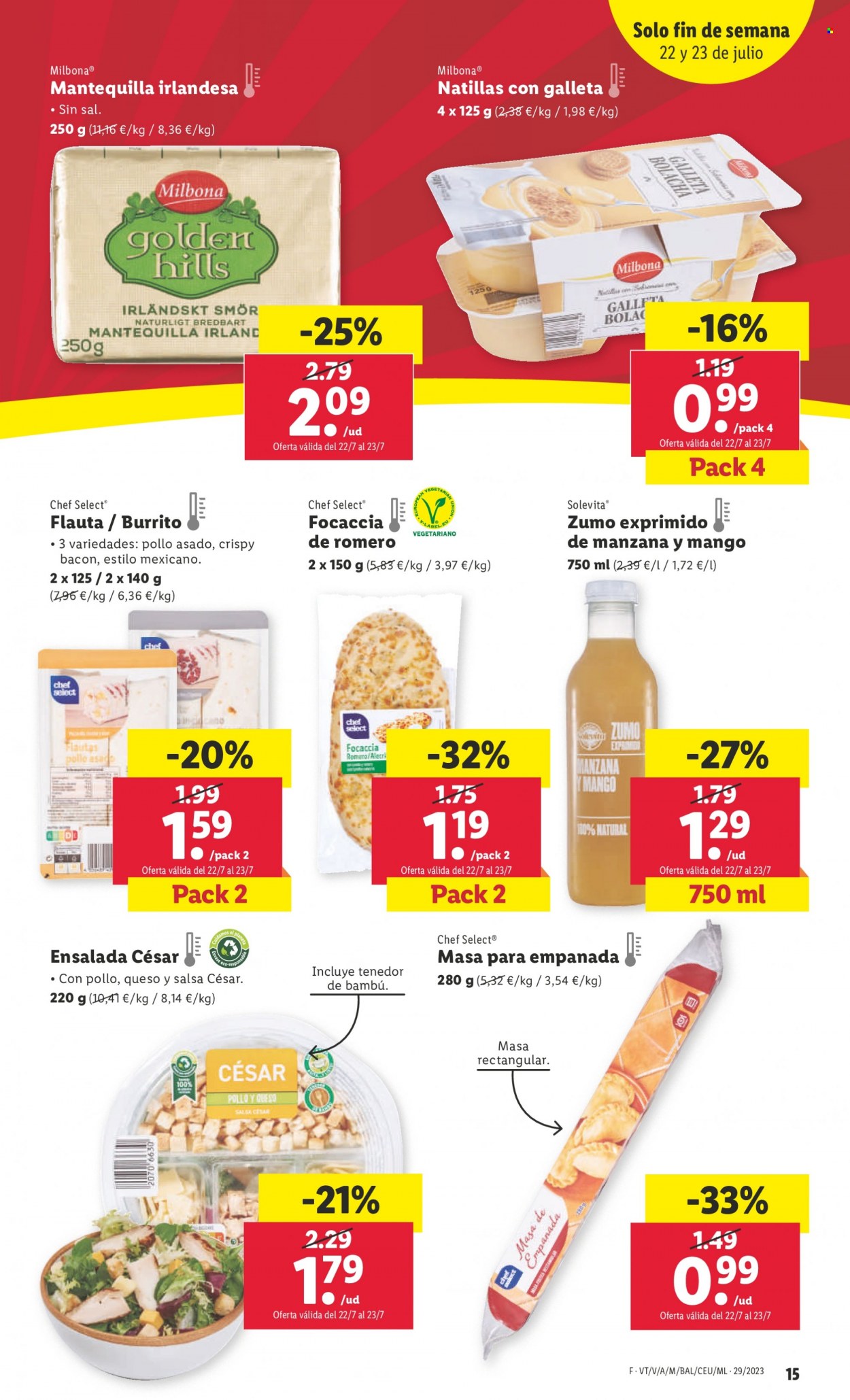 Folleto Lidl - 20/07/23 - 26/07/23. Página 15