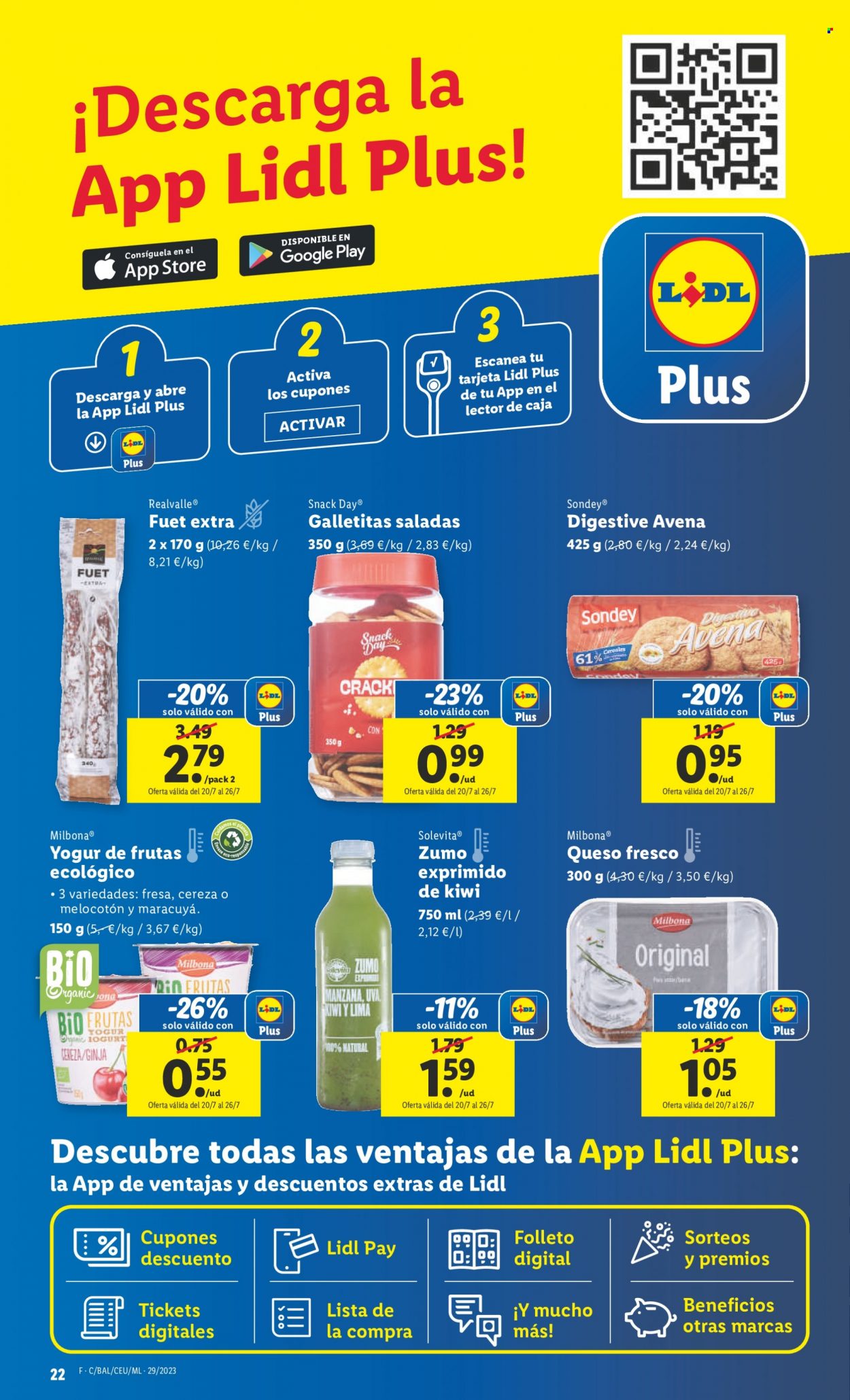 Folleto Lidl - 20/07/23 - 26/07/23. Página 22