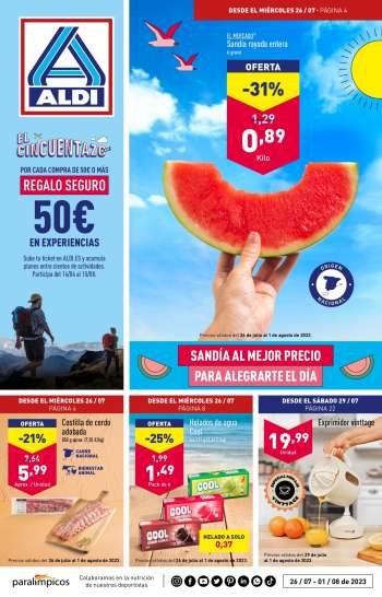 Folleto actual Aldi - 26/07/23 - 01/08/23.