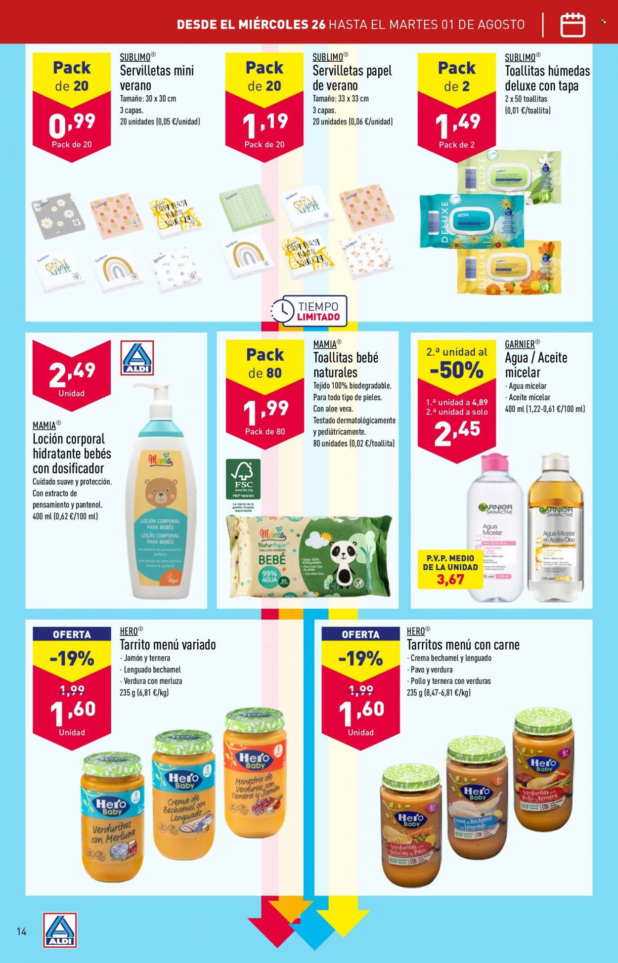 Folleto Aldi - 26/07/23 - 01/08/23. Página 14
