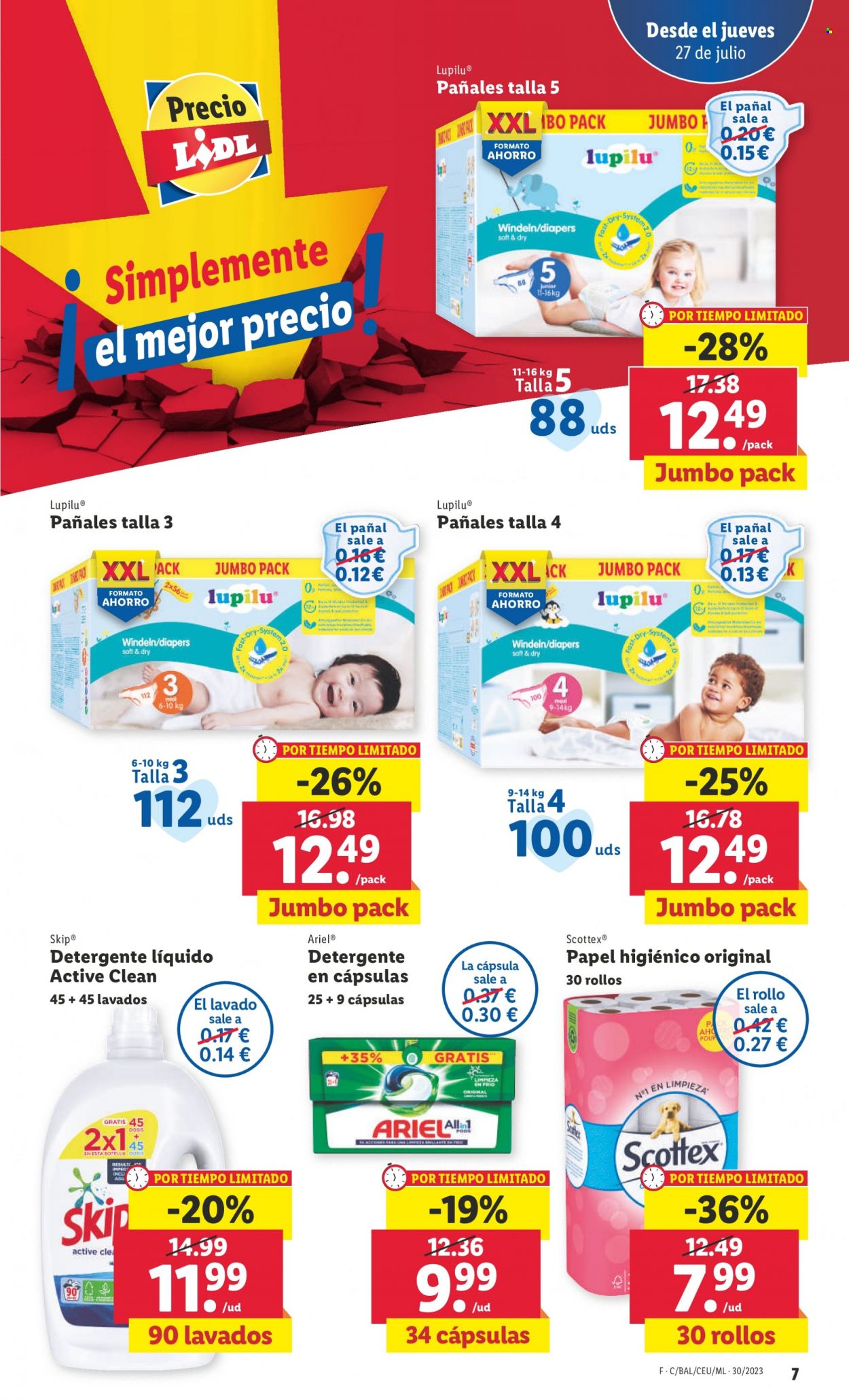 Folleto Lidl - 27/07/23 - 02/08/23. Página 7