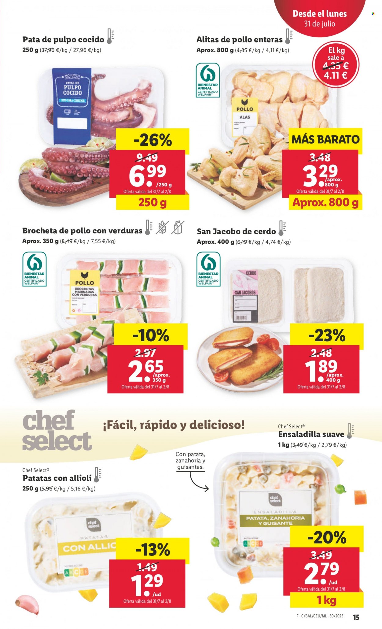 Folleto Lidl - 27/07/23 - 02/08/23. Página 15