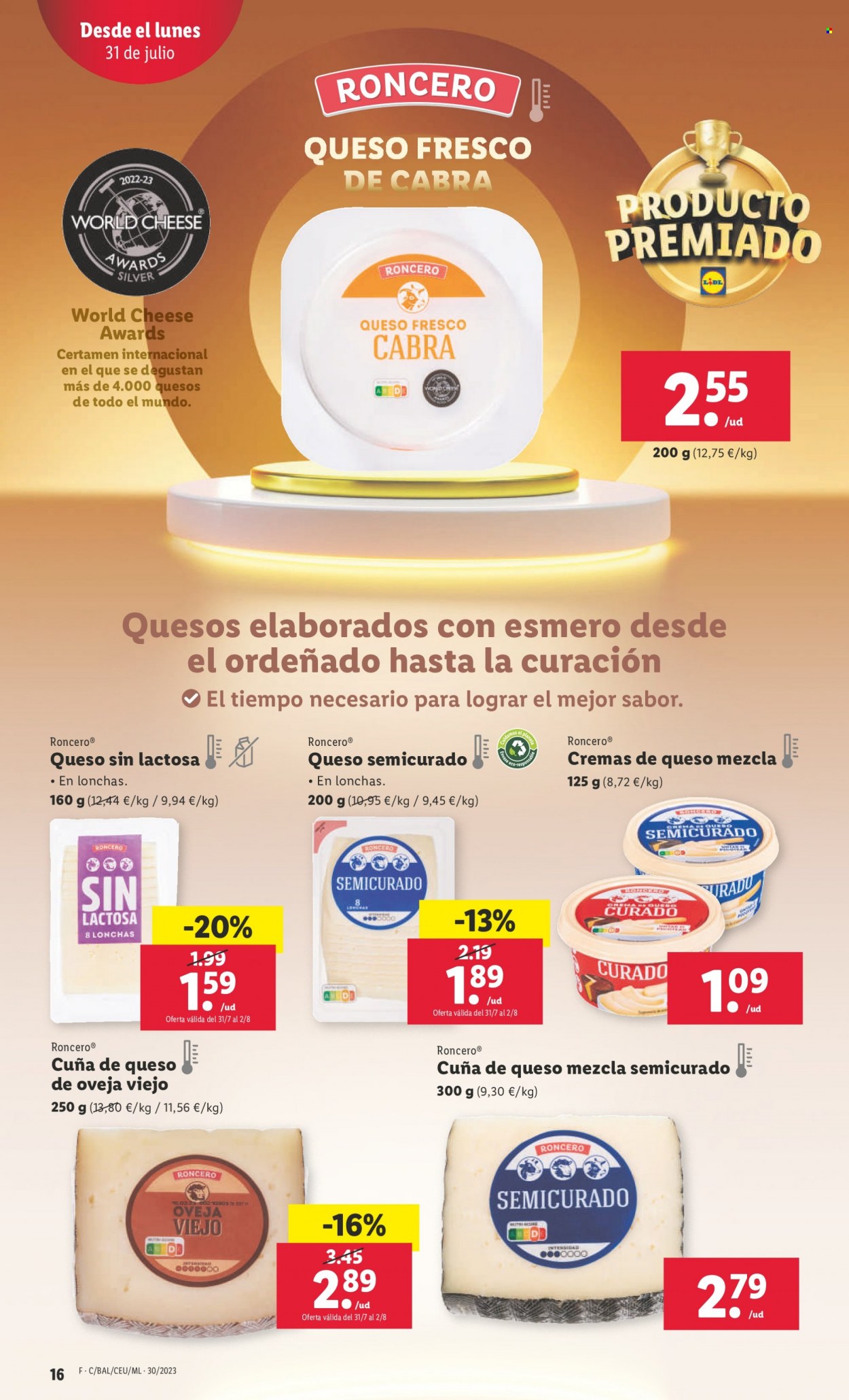 Folleto Lidl - 27/07/23 - 02/08/23. Página 16
