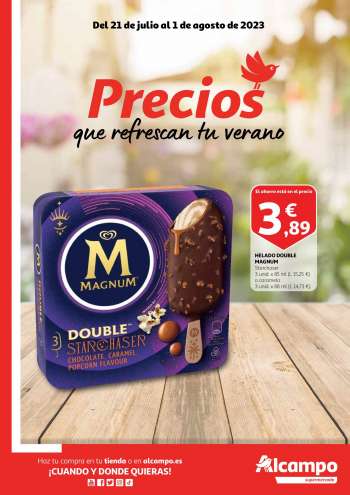 Folleto actual Alcampo - 21/07/23 - 01/08/23.