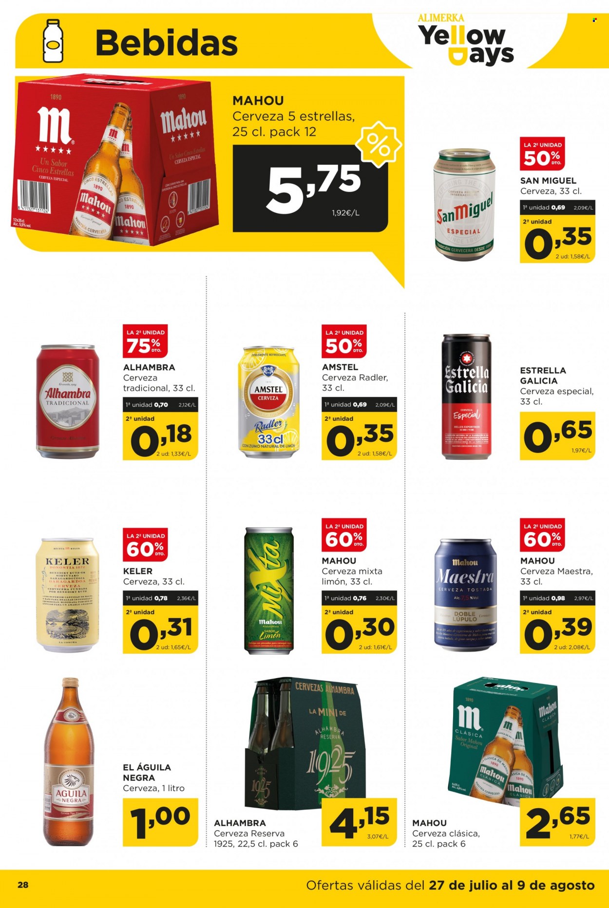 Folleto Alimerka - 27/07/23 - 09/08/23. Página 28