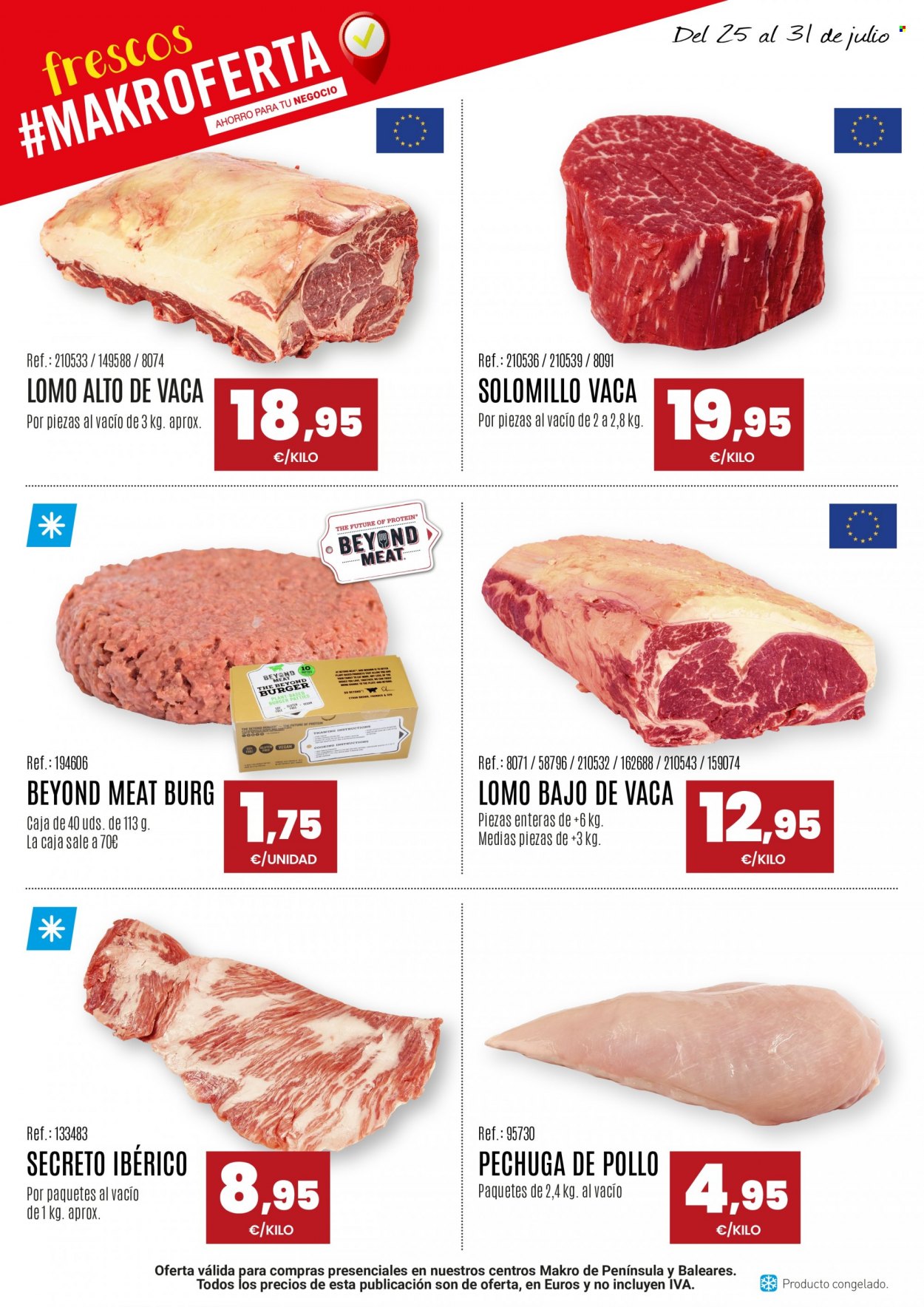 Folleto Makro - 25/07/23 - 31/07/23. Página 1