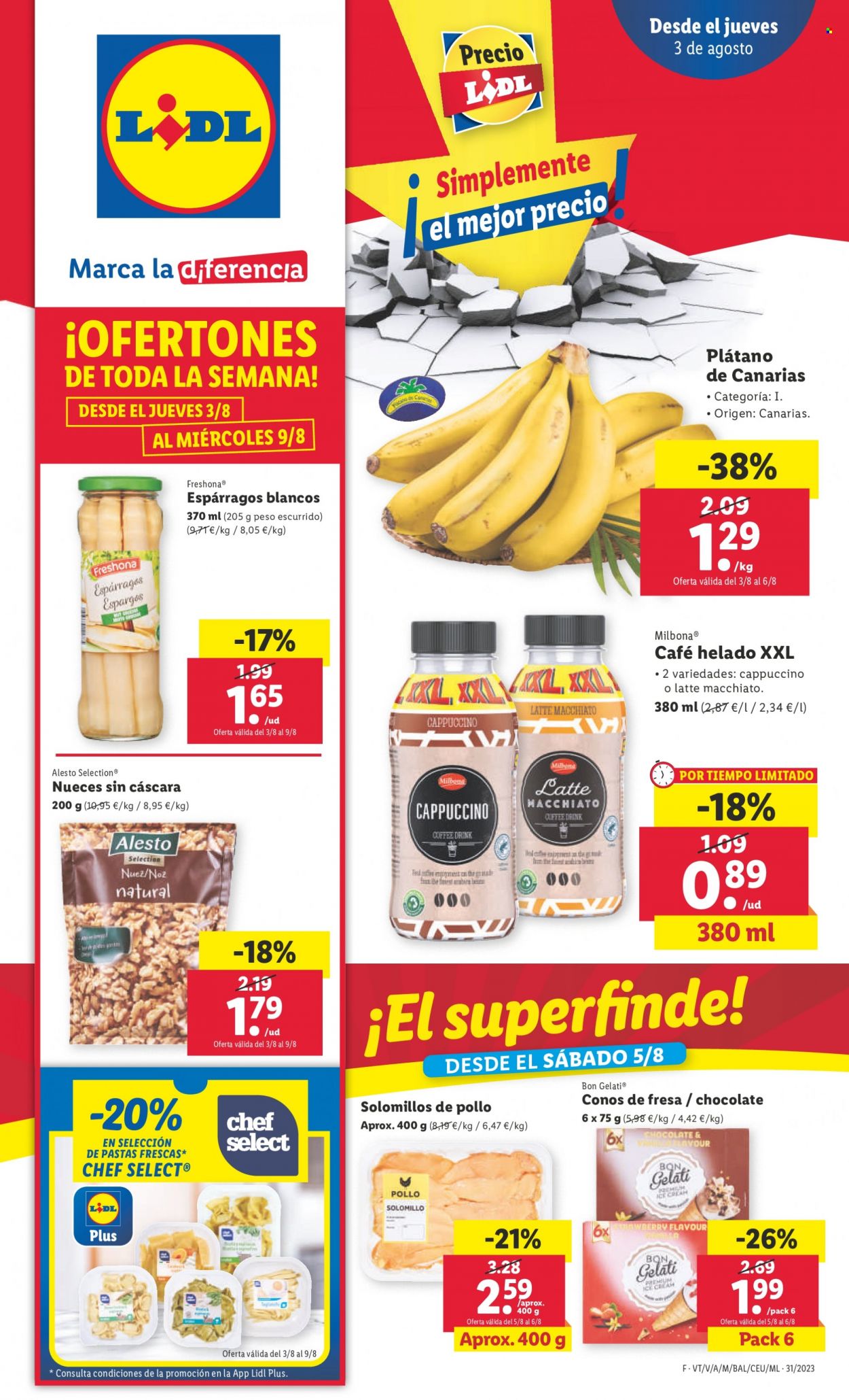 Folleto Lidl - 03/08/23 - 09/08/23. Página 1