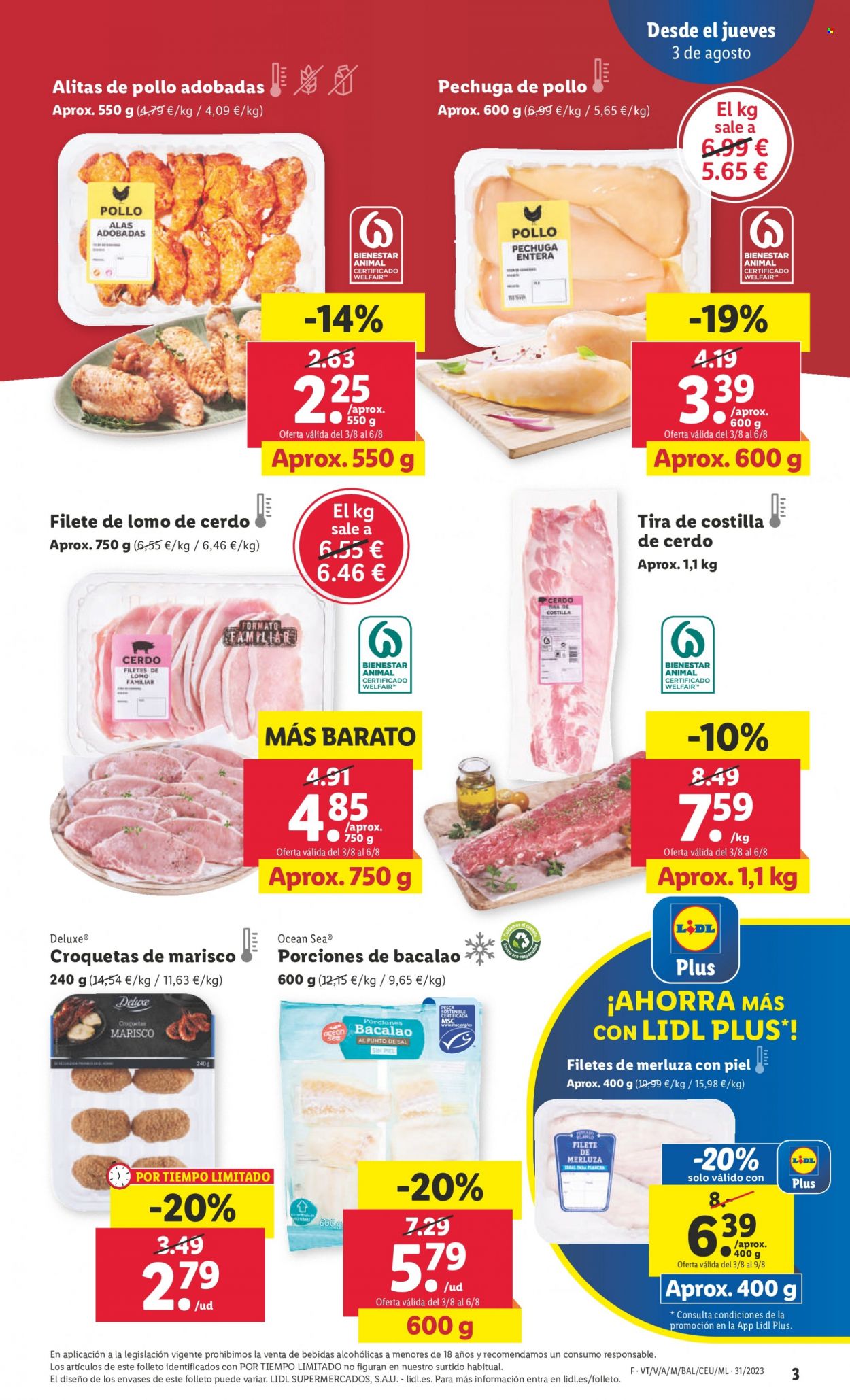 Folleto Lidl - 03/08/23 - 09/08/23. Página 3
