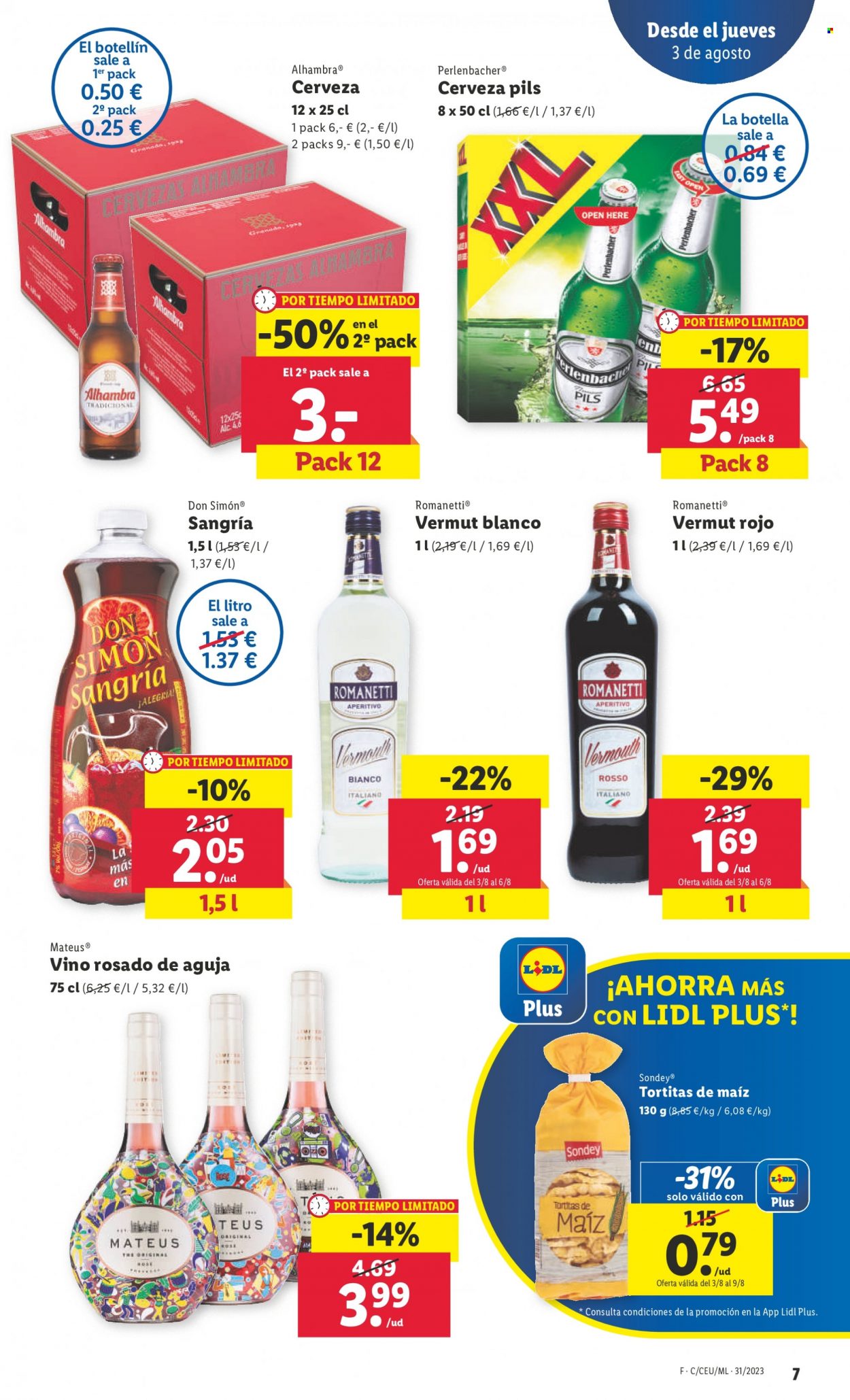 Folleto Lidl - 03/08/23 - 09/08/23. Página 7