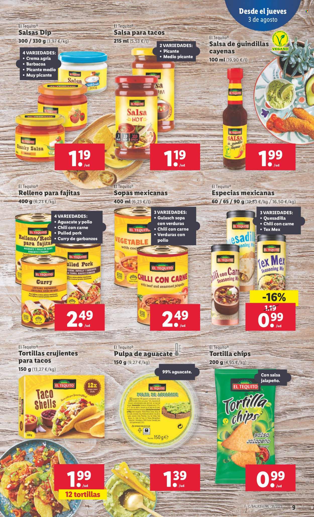 Folleto Lidl - 03/08/23 - 09/08/23. Página 9