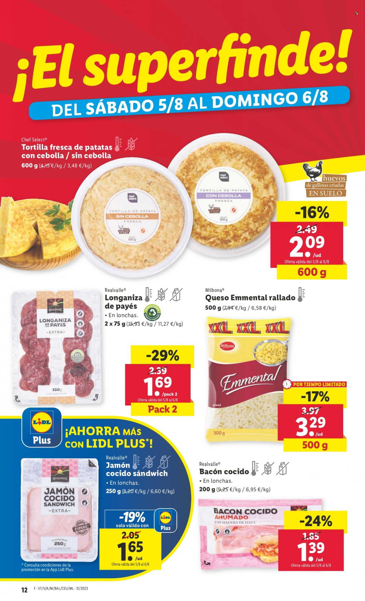 Folleto Lidl - 03/08/23 - 09/08/23. Página 12