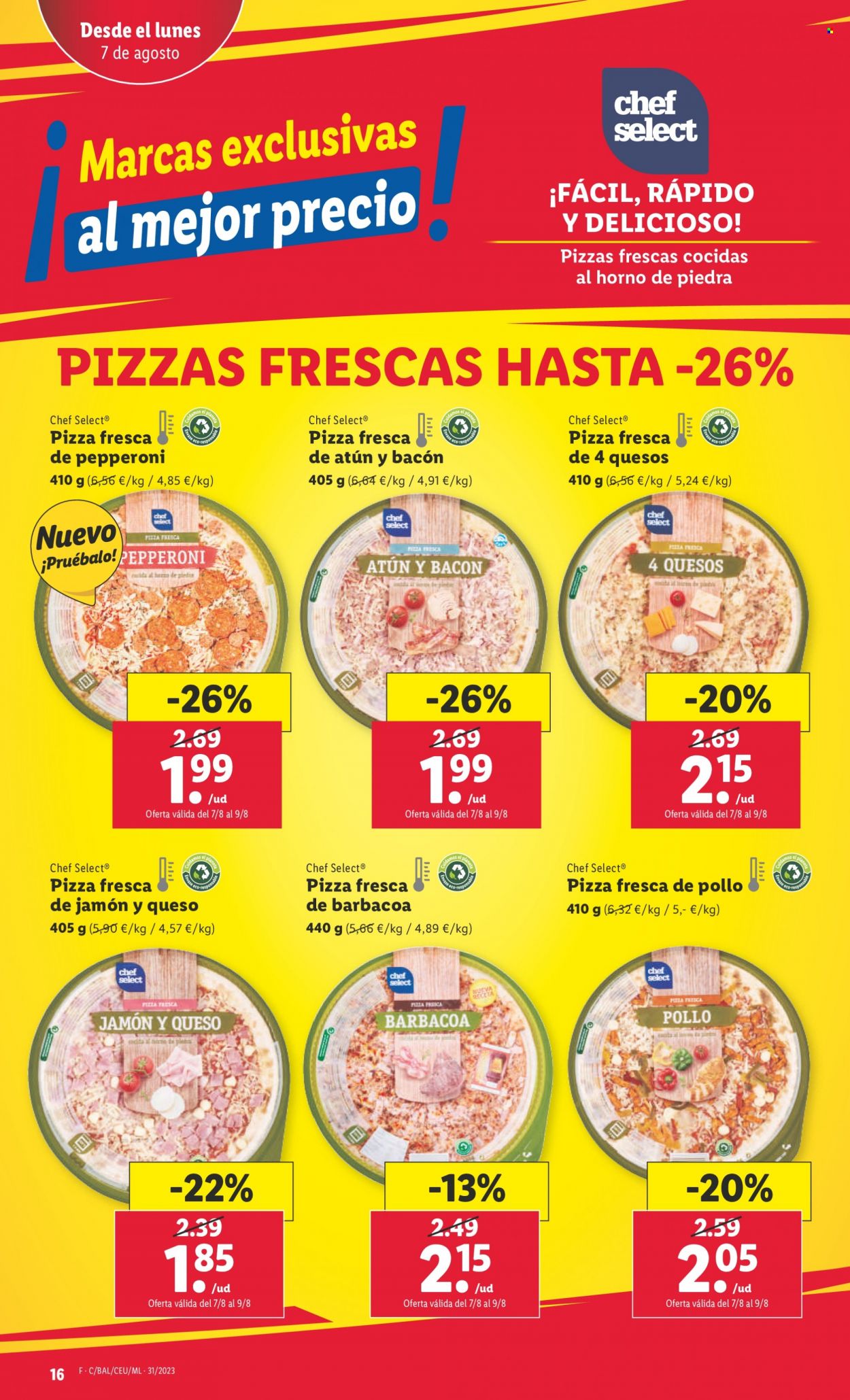 Folleto Lidl - 03/08/23 - 09/08/23. Página 16