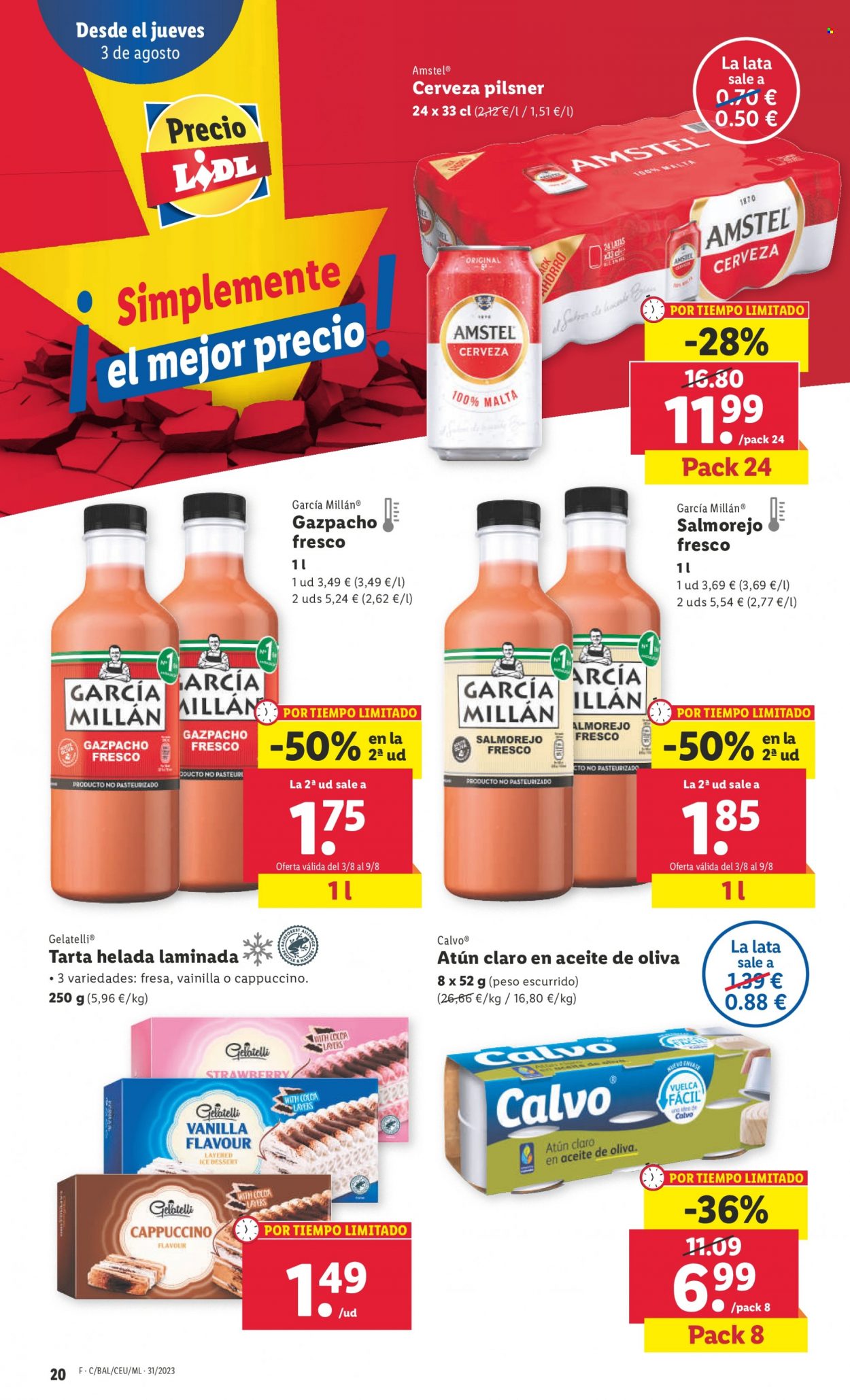 Folleto Lidl - 03/08/23 - 09/08/23. Página 20