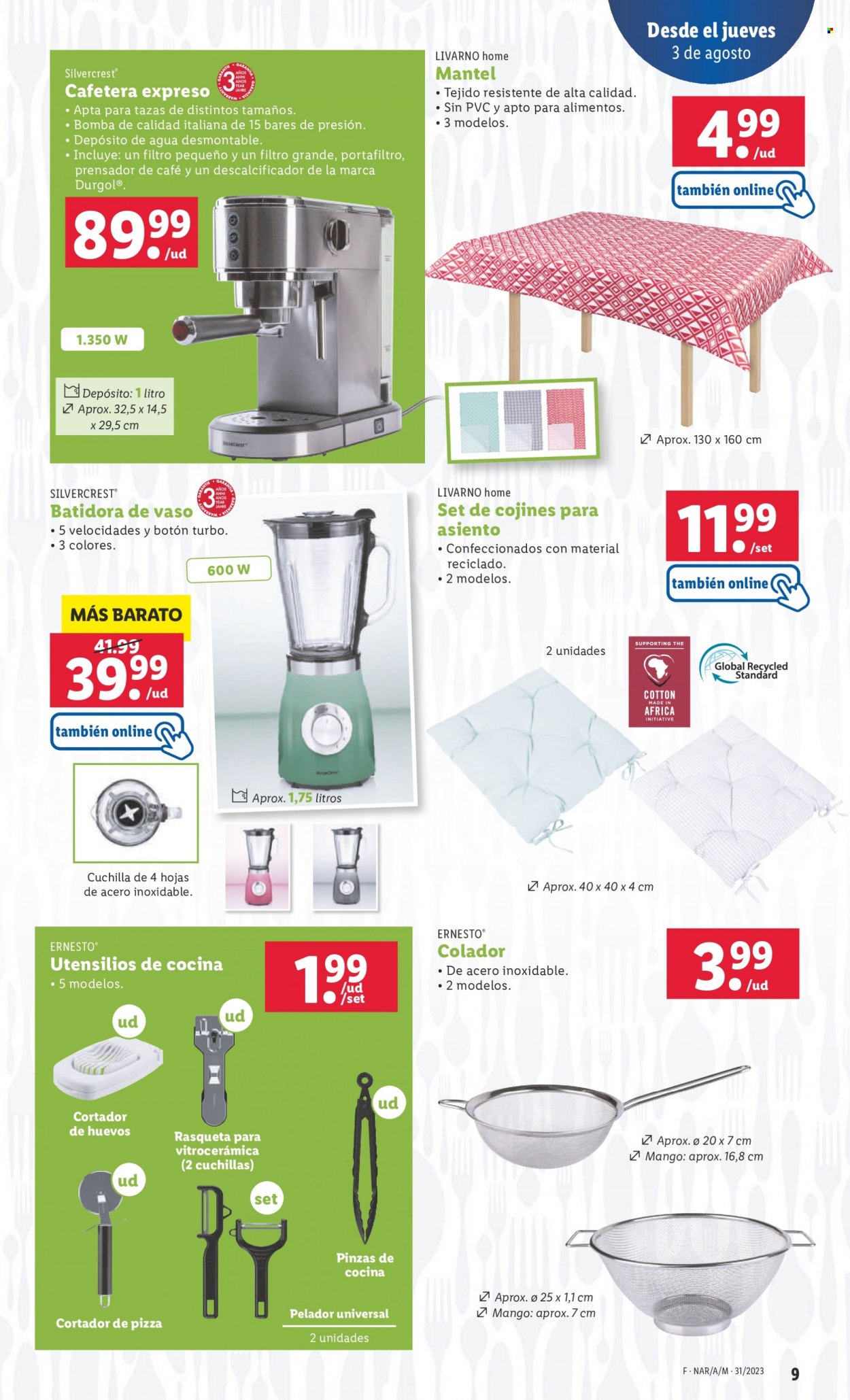 Folleto Lidl - 03/08/23 - 09/08/23. Página 33