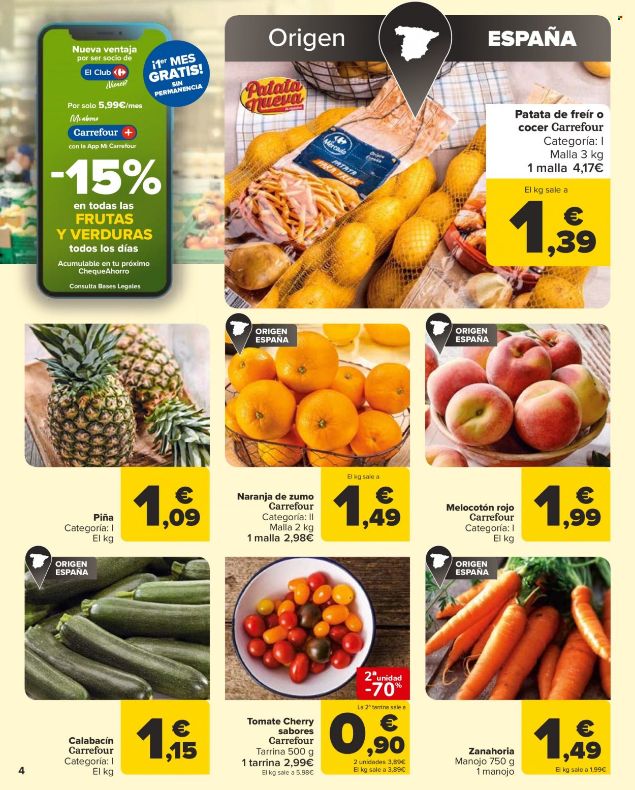 Folleto Carrefour. Página 4