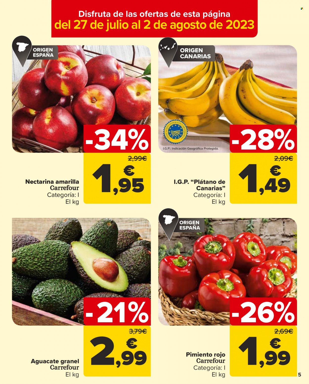 Folleto Carrefour. Página 5