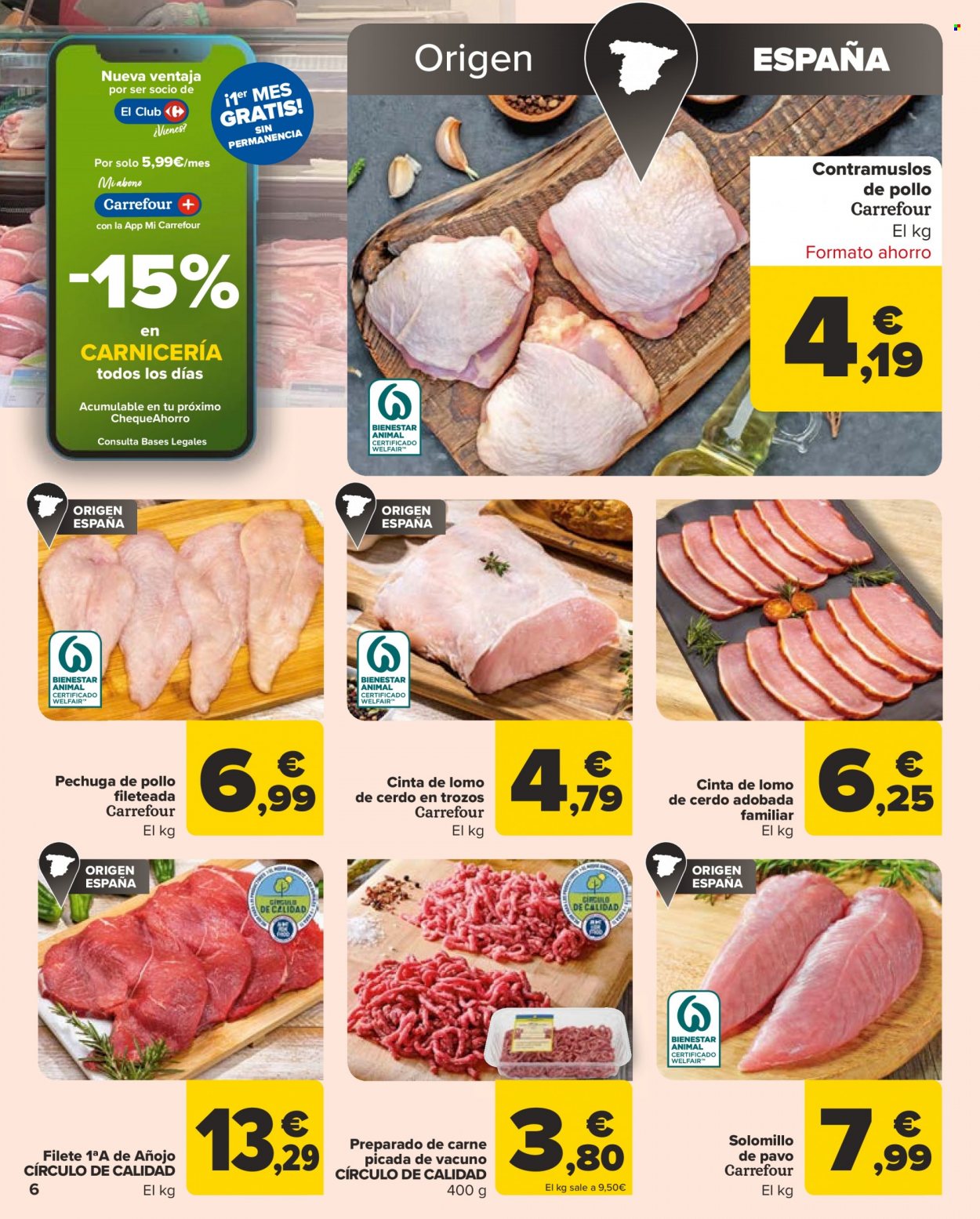 Folleto Carrefour. Página 6