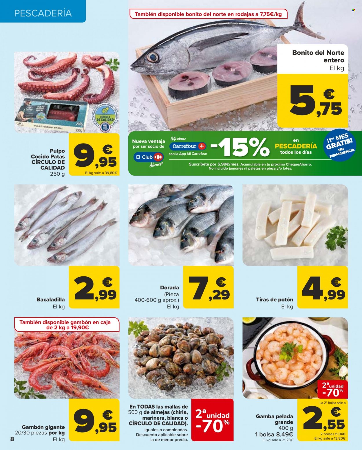 Folleto Carrefour. Página 8