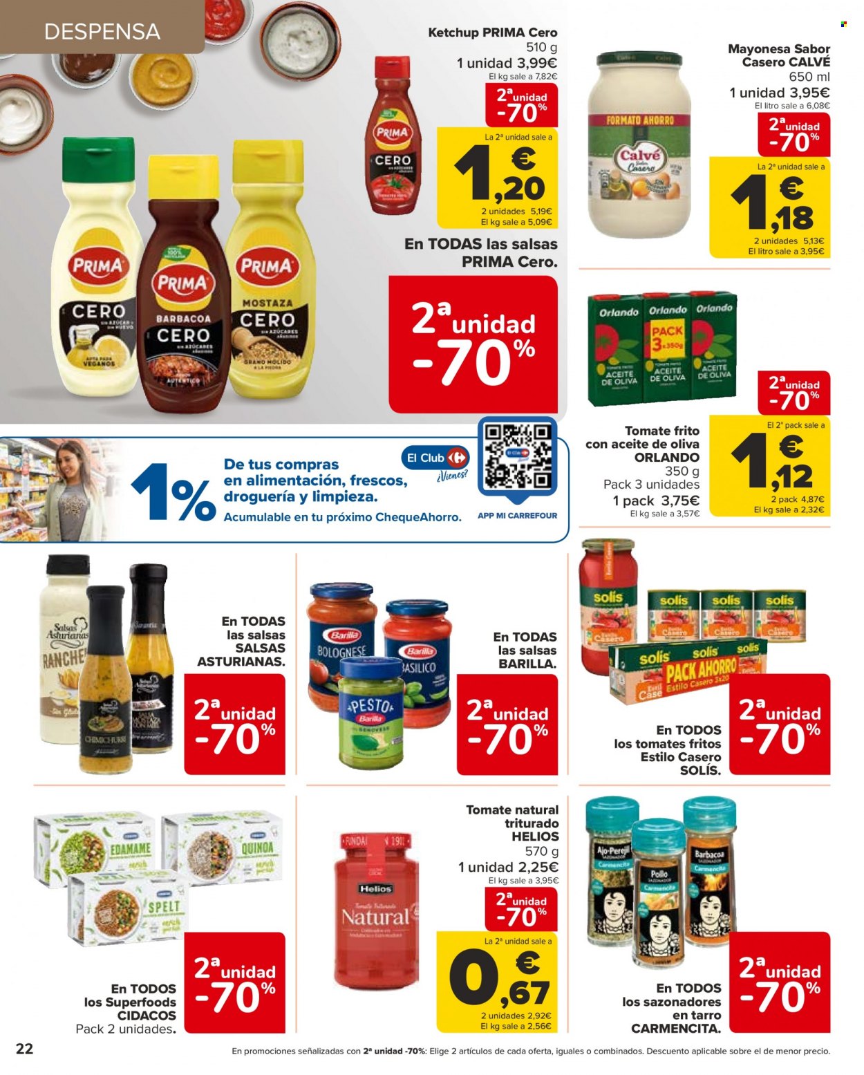 Folleto Carrefour. Página 22