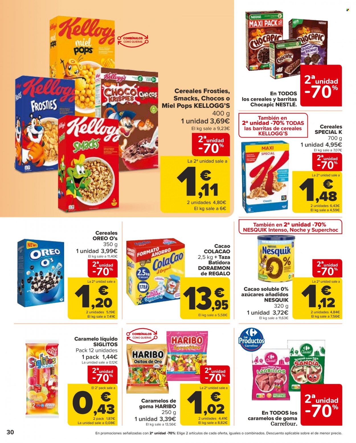 Folleto Carrefour. Página 30